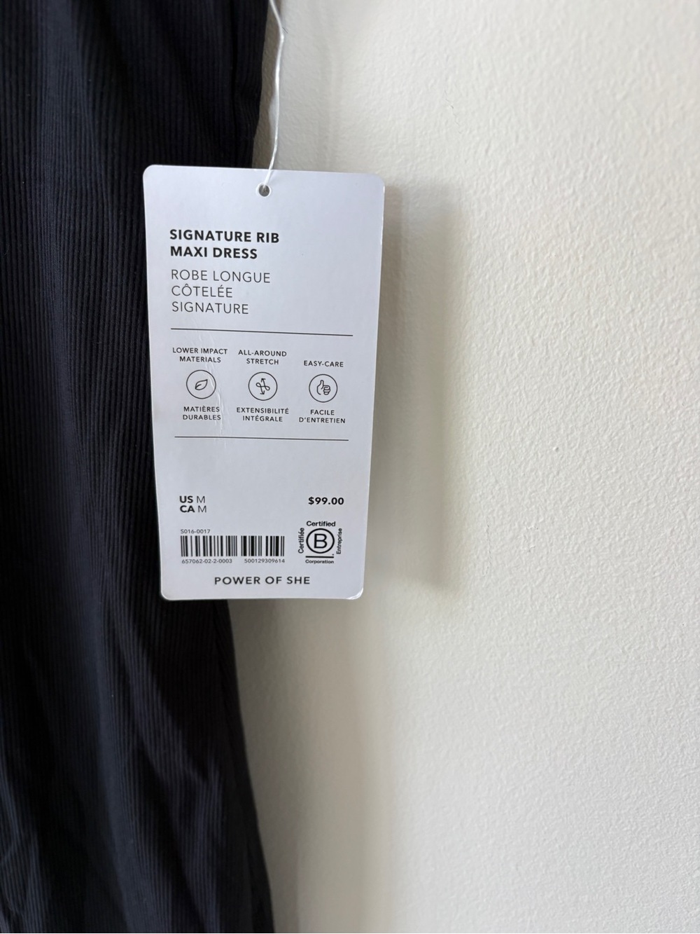 Athleta Black Tank Maxi Dress - Picture 3 of 5